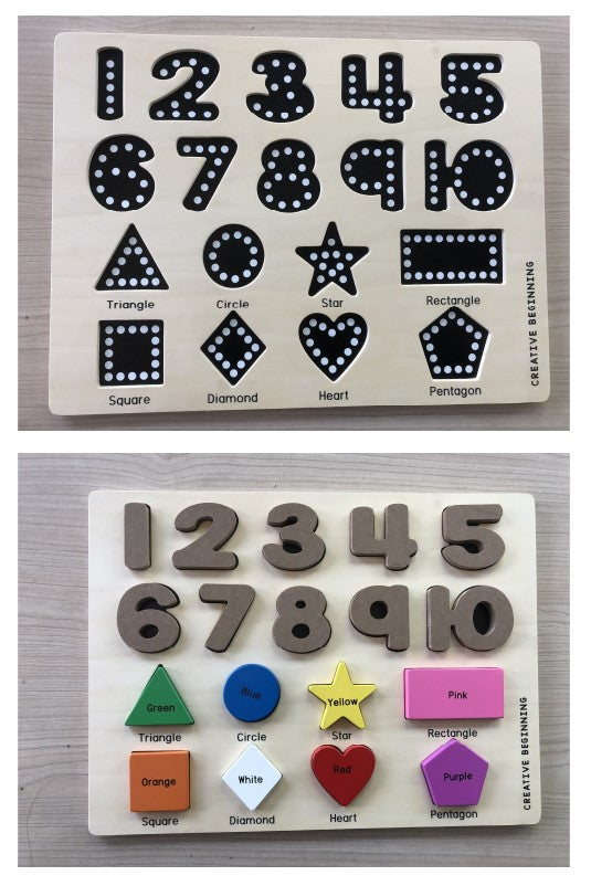 PRESCHOOL NUMBERS/SHAPES/COLOURS - Preschool Learning Bundle: Numbers, Shapes & Colors | Autism-Friendly Educational Set | Sensory Learning Tools (Ages 2-5)